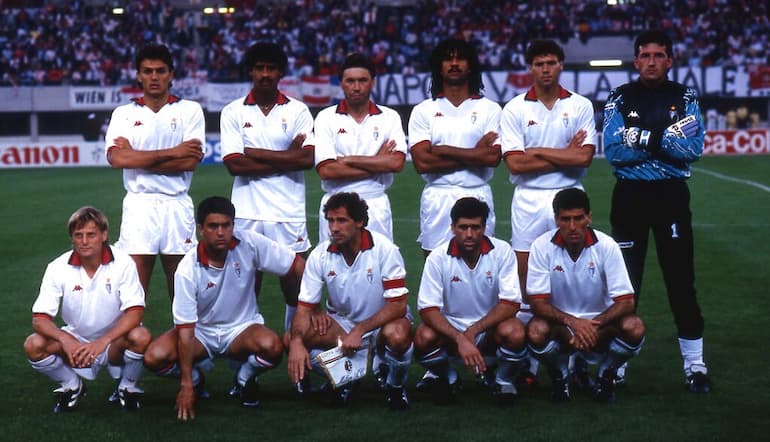 Il Milan della finale a Vienna nel 1990!