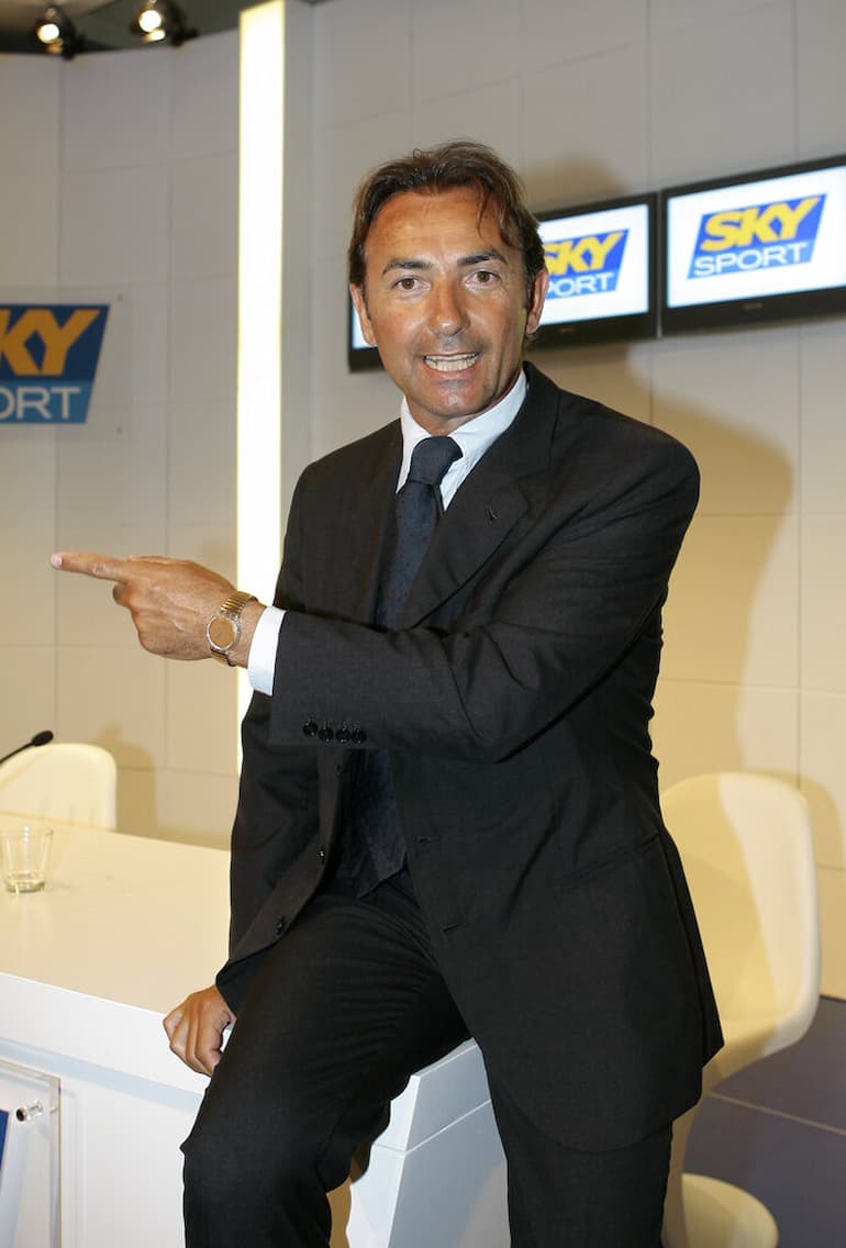 Massimo Mauro negli studi Sky
