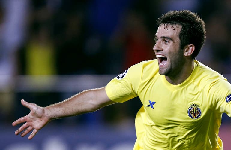 Giuseppe Rossi con la casacca del Villareal!
