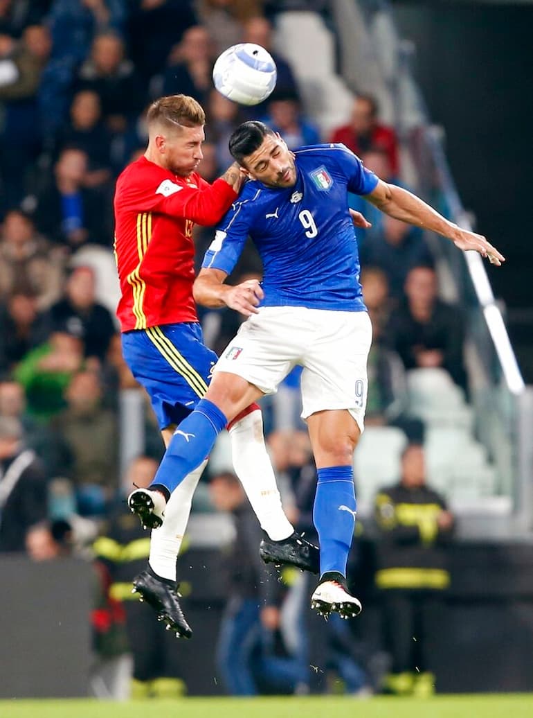 Pellè in maglia azzurra!