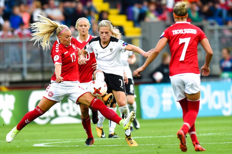 Carina Wenninger contro la Danimarca