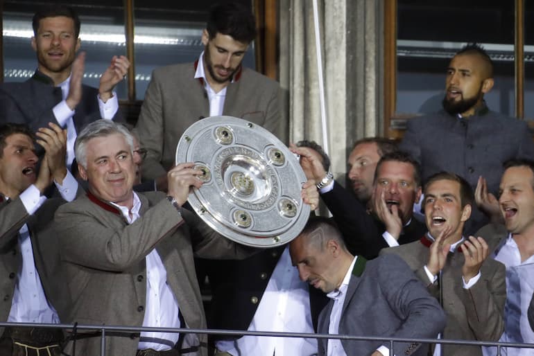 Record Ancelotti Champions