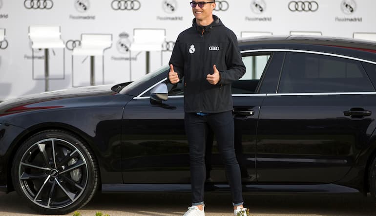 Uno sponsor di Cristiano Ronaldo