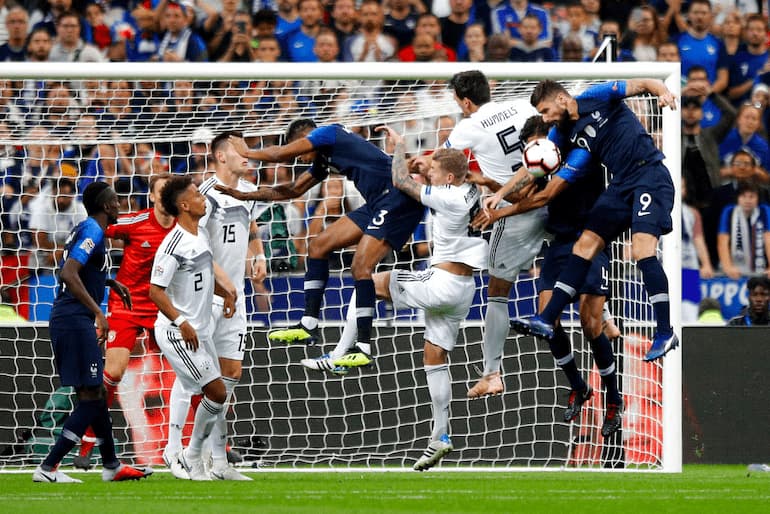Un'immagine di Francia - Germania di Nations