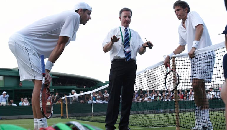 I due tennisti stremati