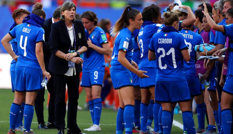 Il CT Milena Bertolini