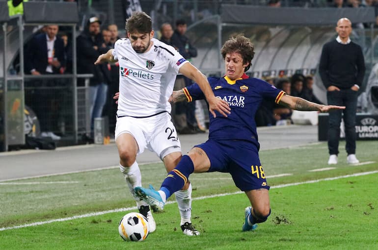 Mirko Antonucci qui con la maglia della Roma