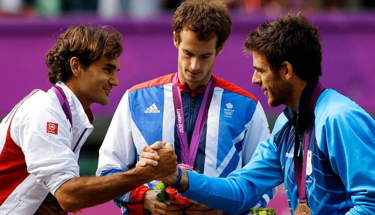 Il podio tennistico di Londra 2012!