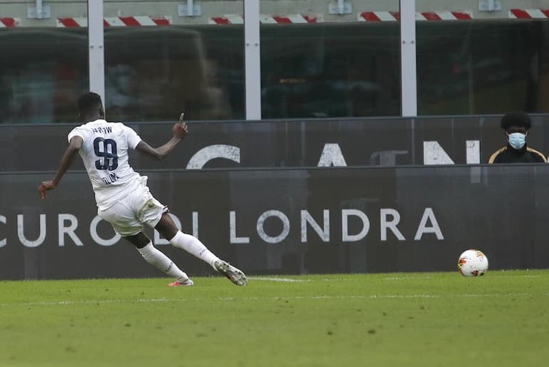 Barrow in gol a San Siro!