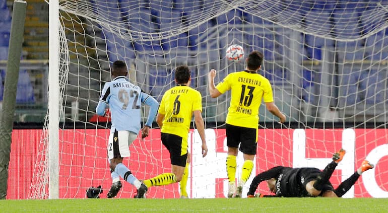 Akpa Akpro in gol in Champions