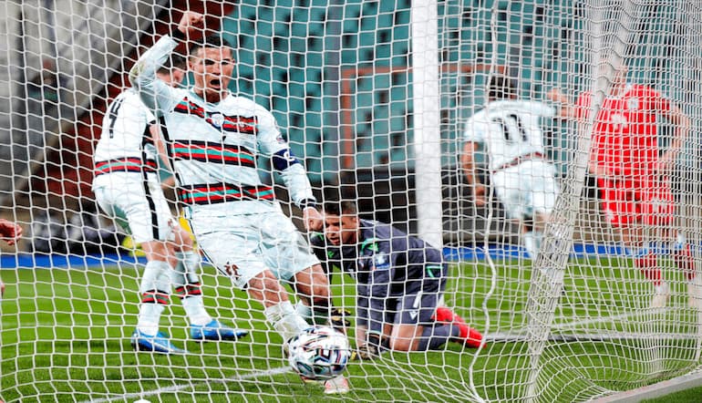 Ronaldo in gol in Lussemburgo!
