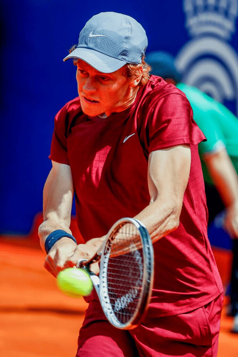 Il rovescio di Jannik!