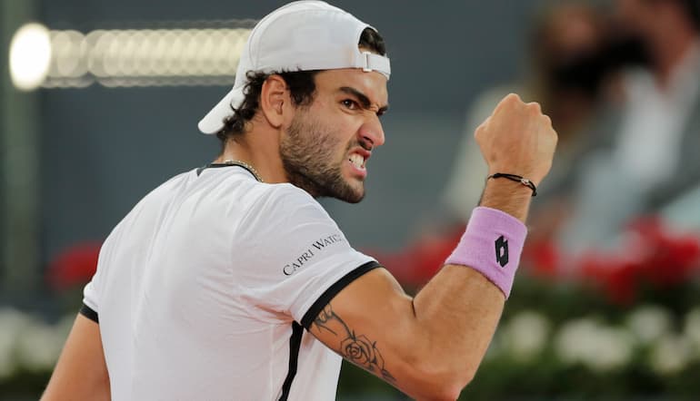 Super Matt Berrettini a Madrid!
