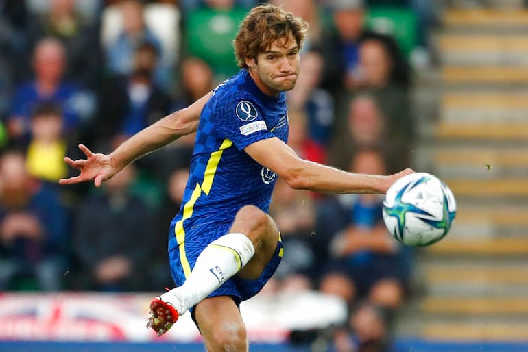 Marcos Alonso, che sinistro!