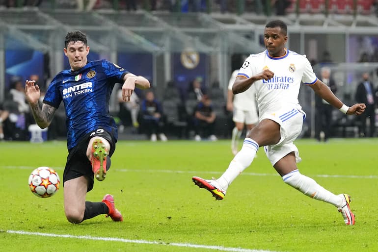 Rodrygo in gol a San Siro!