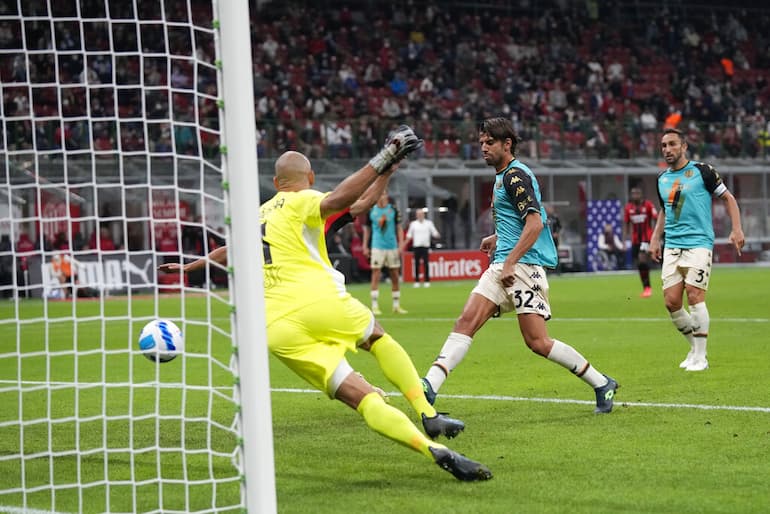 Il Venezia in maglia nera a San Siro!