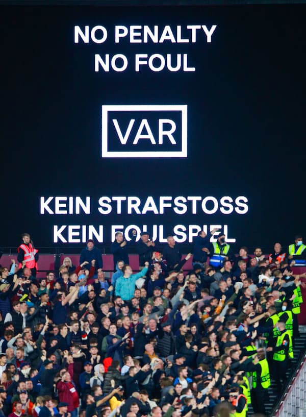 La decisione del VAR