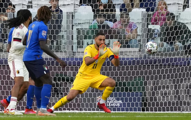 Donnarumma capitano contro il Belgio!