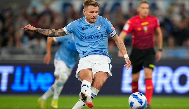 Ciro Immobile trasforma un rigore!