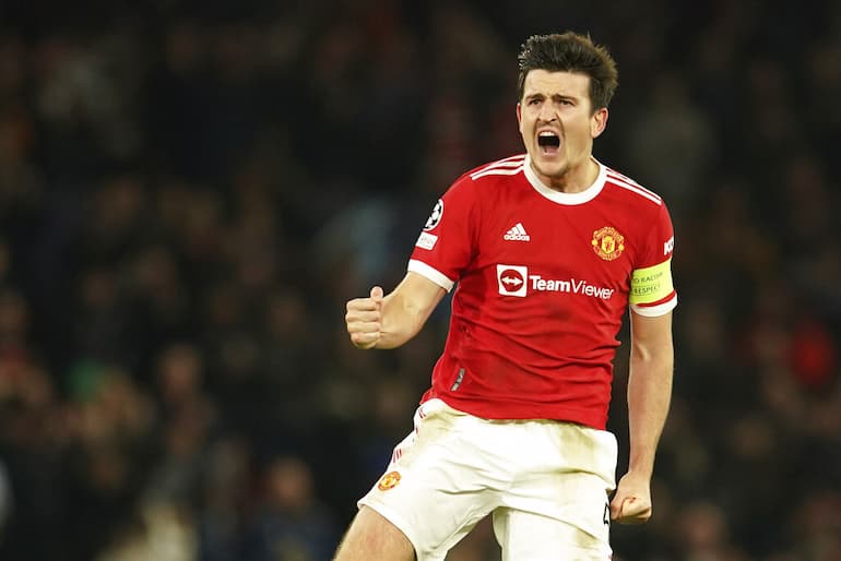 L'esultanza di Harry Maguire