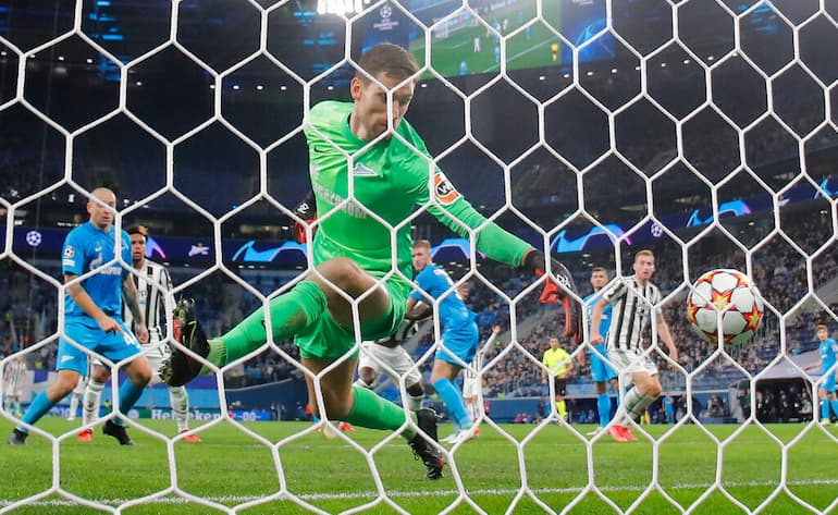 Il gol della Juve allo Zenit!