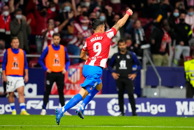 L'esultanza di Suarez!