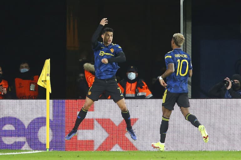 Cristiano Ronaldo esulta in Champions!