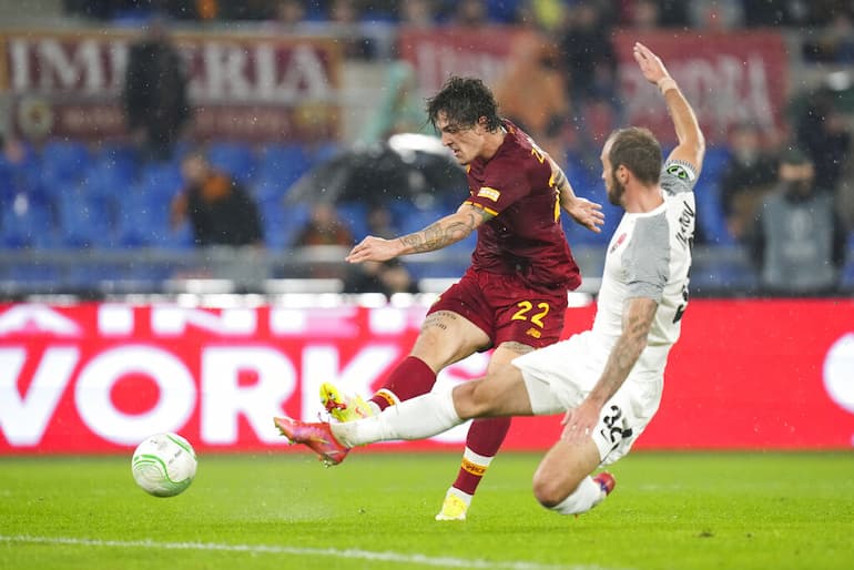 Zaniolo in gol in Europa