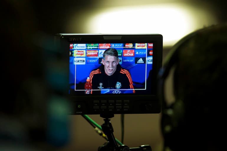 Un'intervista prematch di Champions