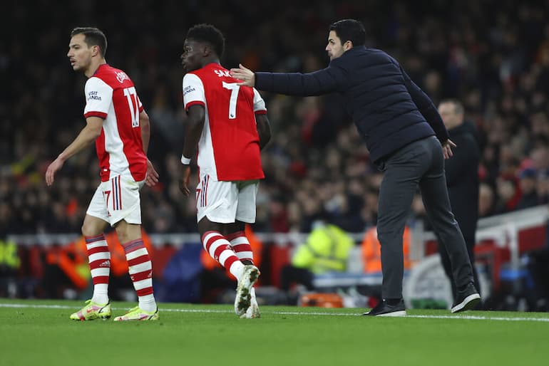 Arteta guida i suoi Gunners!