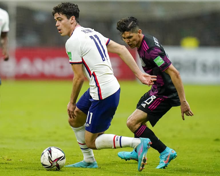 Giovanni Reyna con la maglia degli USA!