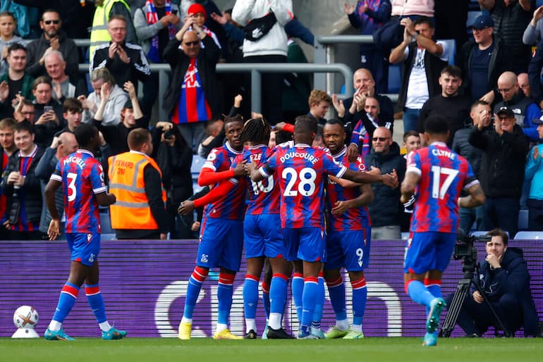 Un'esultanza del Palace