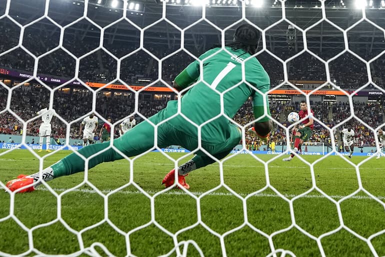 Il rigore realizzato da CR7 ai Mondiali