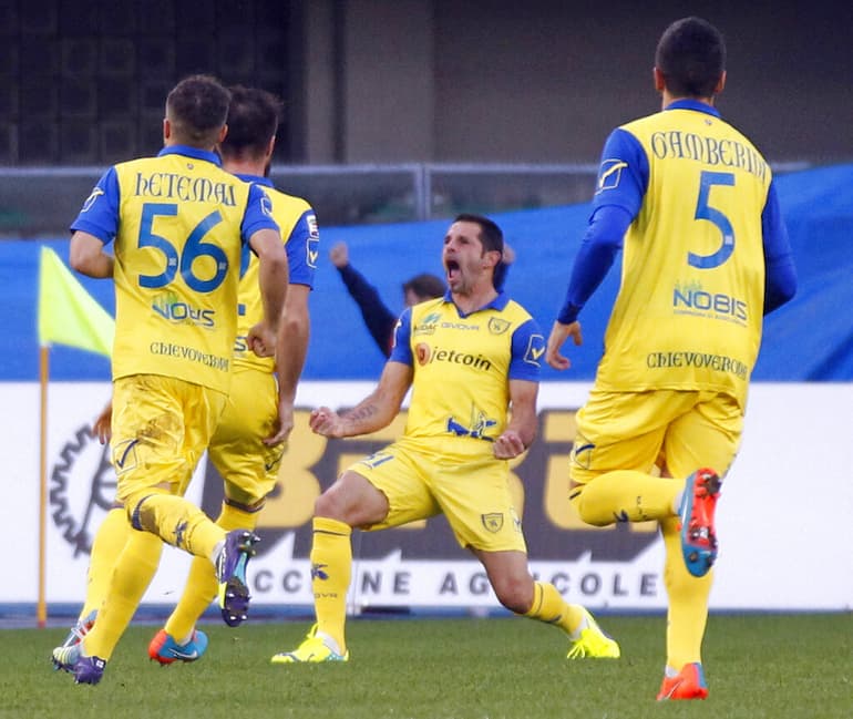 L'esultanza di Pellissier!