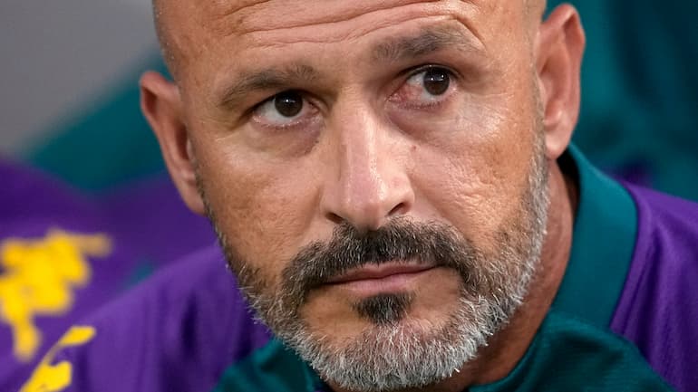 Il tecnico Vincenzo Italiano