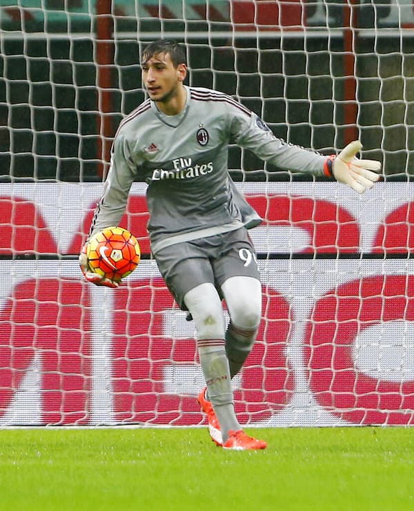 Una delle prime partite di un giovanissimo Donnarumma!