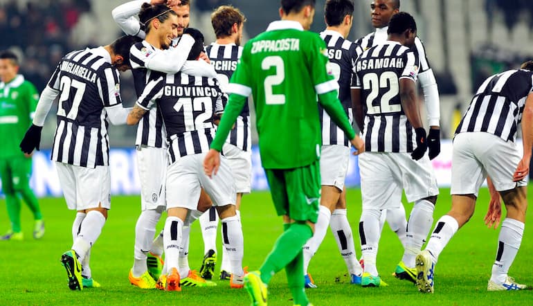 Un'immagine di archivio dell'Avellino in Coppa Italia