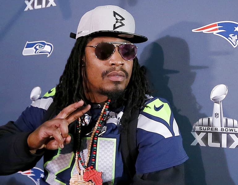 Marshawn Lynch nel 2015
