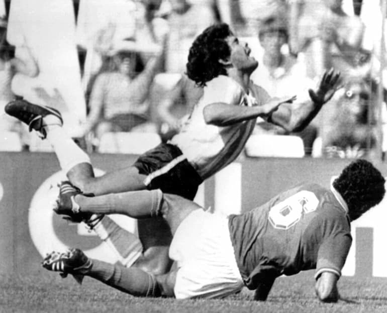 La marcatura su Diego in Spagna!