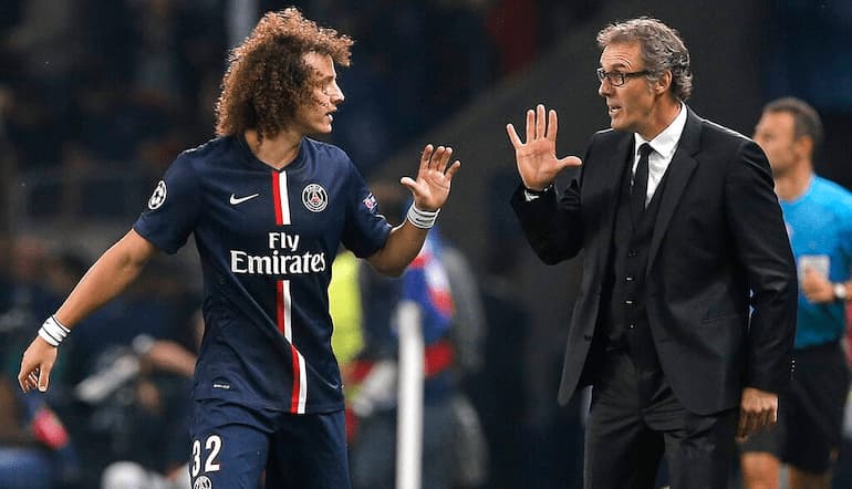 Blanc con David Luiz!