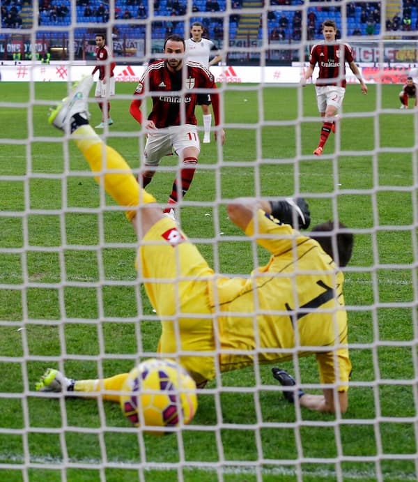 Pazzini infallibile dagli undici metri!