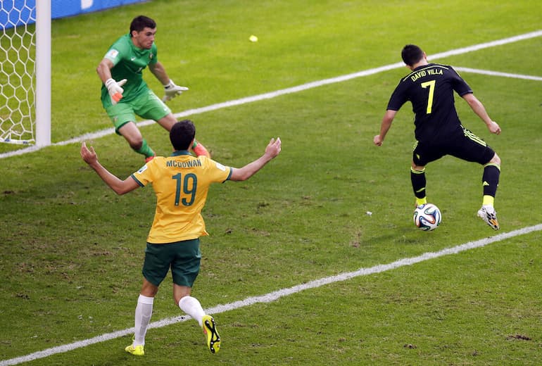 Il gol di DV7 all'Australia!