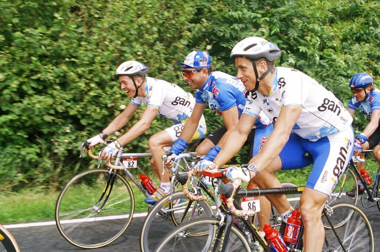 Lo svizzero Tony Rominger, ciclista della Mapei!