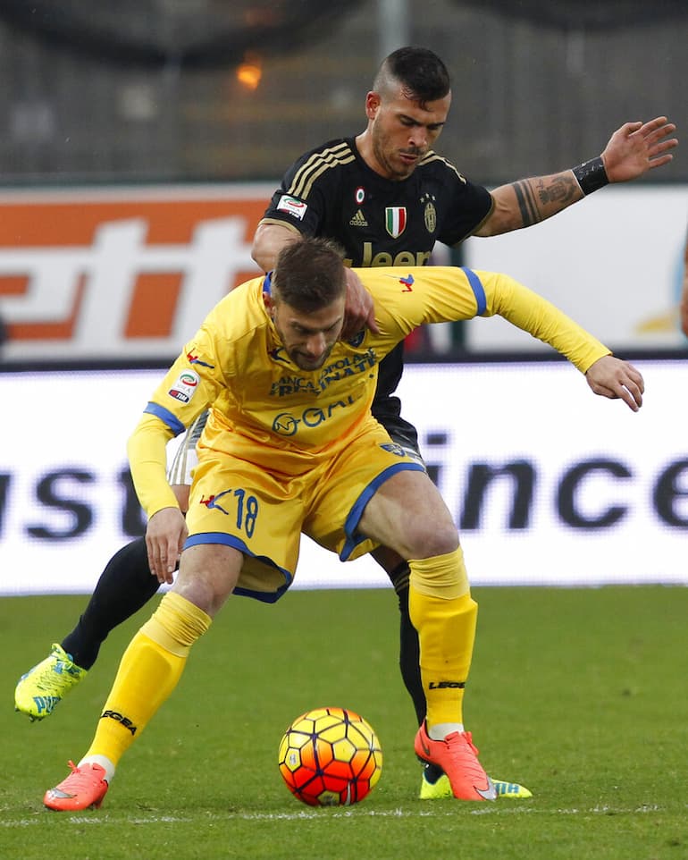 Dionisi in Serie A con la maglia del Frosinone