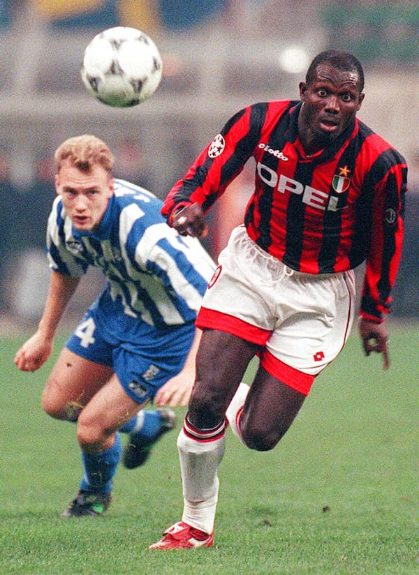 Weah con la maglia con lo Scudo!