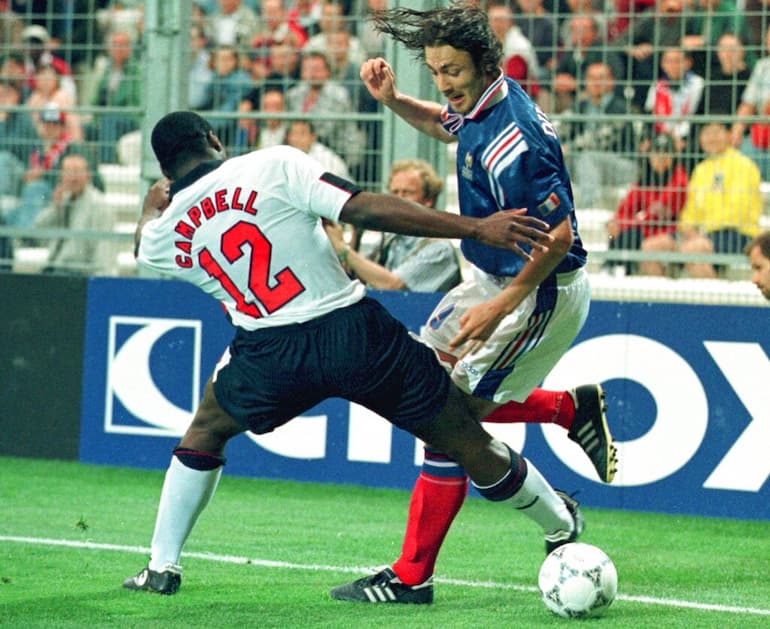 Sol Campbell in contrasto su Dugarry!