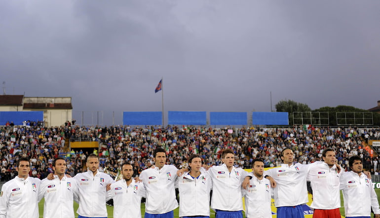 Gattuso a Pisa con la Nazionale!