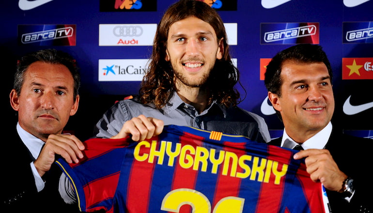 Txiki Begiristain quando lavorava al Barcellona!