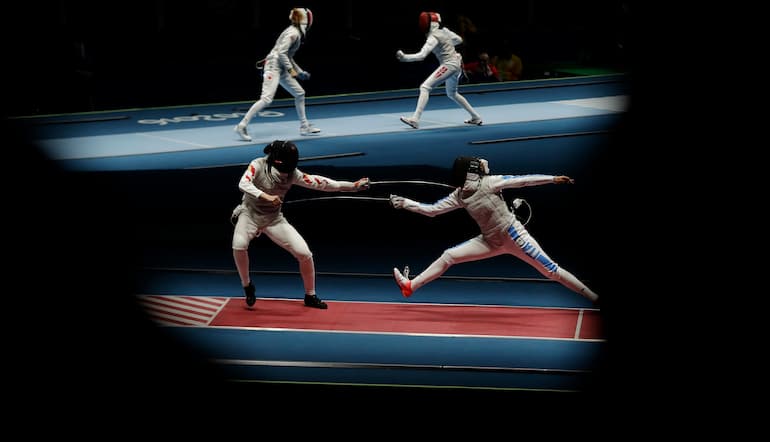 Elisa Di Francisca in action!