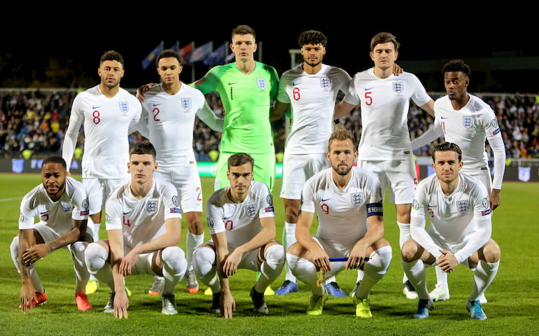 La formazione inglese!